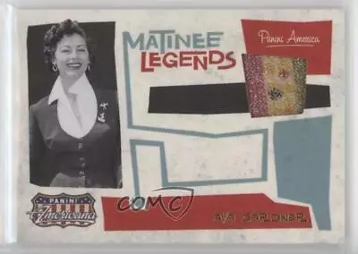 2011 Panini Americana Matinee Legends Materials 254/499 Ava Gardner #6 0lm • $11.46