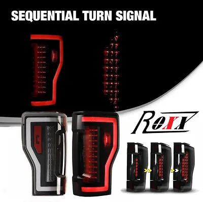 LED Sequential Signal Tail Lights For 2017-2019 Ford F250 F350 F450 Super Duty • $219.99