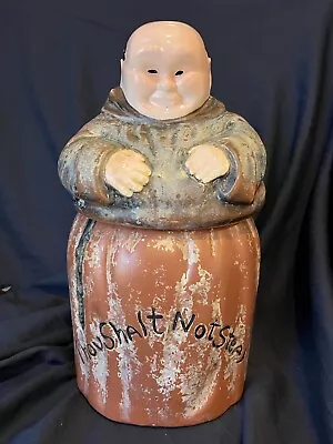 Friar Monk Thou Shalt Not Steal Cookie Jar • $19.99