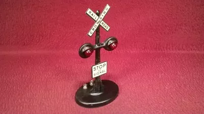 Marx #423 Metal Flashing Rr Crossing Signal - Tested/working - Vg+ • $12.71