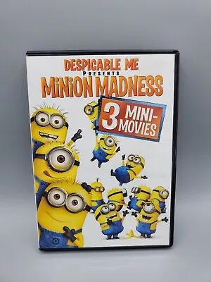 Despicable Me Presents Minion Madness 3 Mini Movies DVD • $3