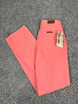 Vintage Sedgefield Pants Mens Size 28x34 Pink Straight Leg Adult NWT • $20