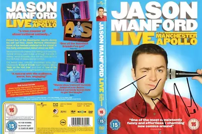 Jason Manford Autograph - Live At The Manchester Apollo - Signed DVD - AFTAL • £9.99