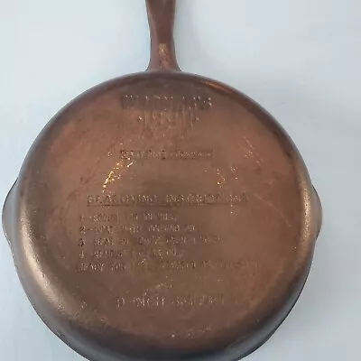 Vintage Cast Iron Wagner Original 1891 Made In U.s.a. 9 Inch Skillet  • $22