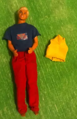 1991 Barbie United Colors Of Benetton Shopping Ken - Loose With Bonus Barbie Top • $30