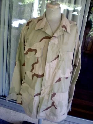 US Army/Marine Desert Jacket Three Color Med.Long • $9.99