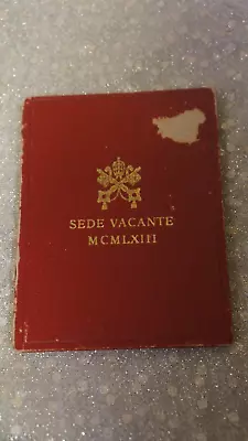Vatican City - 1963 Sede Vacante L500 Coin In Holder Mcmlxiii • $19.95