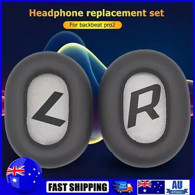 2pcs Ear Pads For Plantronics Backbeat Pro 2 SE 8200UC Headsets (Dark Grey) • $20.99