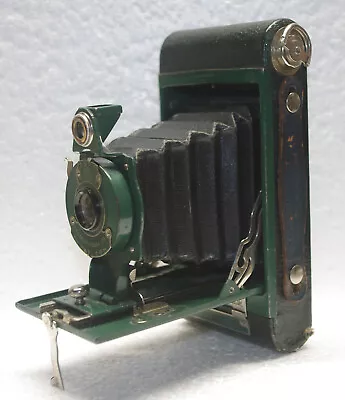 Kodak Rainbow Hawkeye No.2 Folding Model B Green Camera • $59