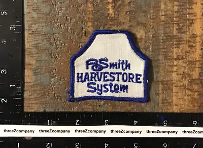 Vtg AO SMITH HARVESTORE SYSTEM Silo Company Logo Sew-On Patch Twill • $22.40