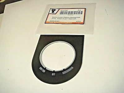 Harley Dash Cover Switch Nameplate FXST FLST 96-17 FXDWG 93-03 V-Twin 39-0180 D7 • $20.69