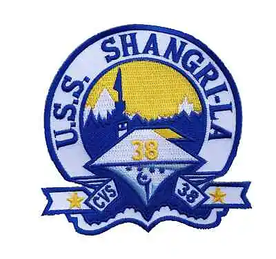 USS Shangri-La CVS-38 Patch - Sew On • $14.95