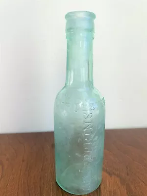 Antique Worcesters Hire Sauce LEA & PERRINS Light Blue Bottle 1800s  • $25