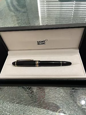 Excellent MONTBLANC 146 MEISTERSTÜCK Fountain Pen Flexy 14K • $325