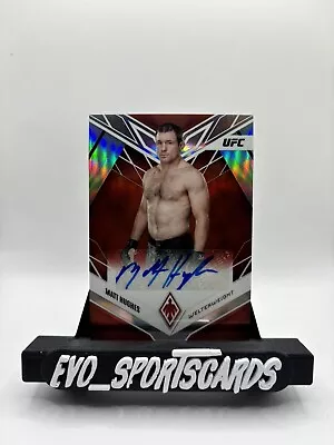 2023 Panini Chronicles Phoenix UFC Auto Red #PX-MHS Matt Hughes • $9.99