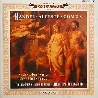 Handel: Alceste Comus (CD) Emma Kirkby Christopher Hogwood RARE [Multi-buy] • £2.99