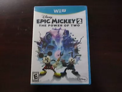 Disney Epic Mickey 2: The Power Of Two (Nintendo Wii 2012) • $12.99