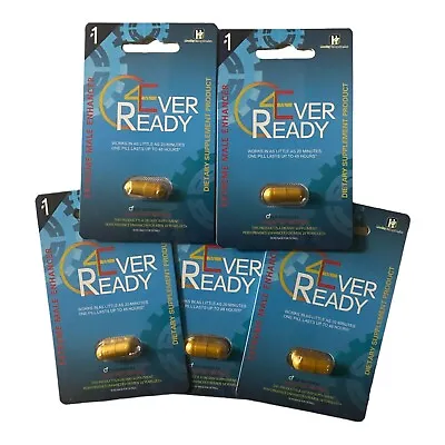 4Ever Ready  Male Enhancement Sex Pills For EXTREME ENHANCEMENT  5 Pills FAST • $30