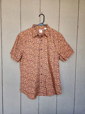 Levi's Button Down Short Sleeve Shirt Cheetah Print • $14