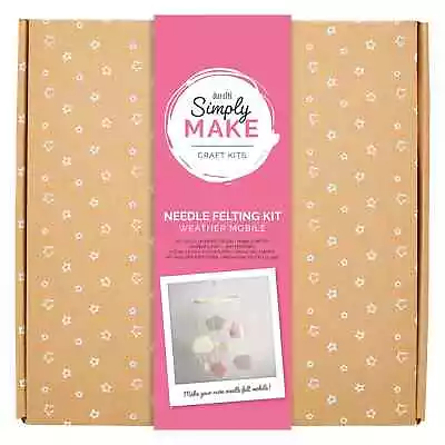 Simply Make Needle Felting Mobile Kits Including Wool Needles And All Tools • £14.99