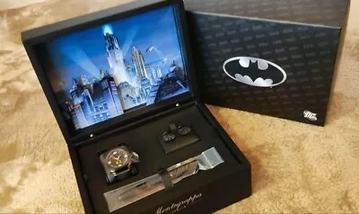 Montegrappa Batman Luxury Box Set Cufflinks Watches Ballpoint Pens Rare Japan • $6392.99