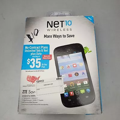 ZTE Valet NET10 Wireless 3G Android Cell Phone - New • $19.99