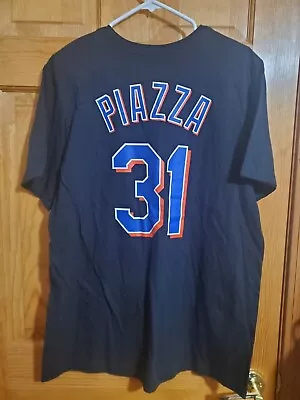 Mike Piazza New York Mets Nike Jersey T Shirt Size L • $14.99