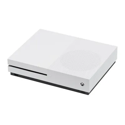 Microsoft Xbox One S - 500GB - White Console + Controller & Power Pack - Good • £149.99