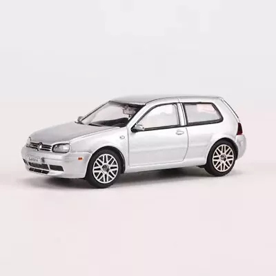 GB GCD 1:64 Silver VW Golf MK4 GTI 2 Doors Sports Model Diecast Collect Car • $32.99