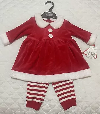 New Girls Santa Suit.  Size: 0-3months RRP £15 • £10.95