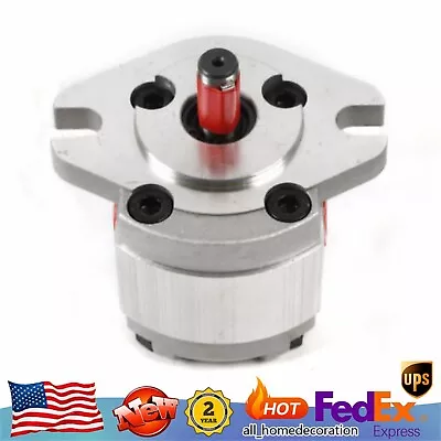 Mini High Pressure Hydraulic Gear Pump SAE Flat Key 0.8ML/R 4300RPM PT3/8'' • $44