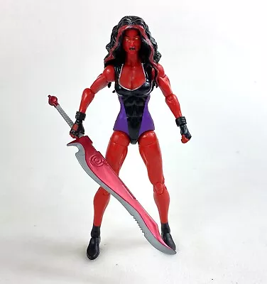 Hulkettes Red She Hulk Marvel Legends Figure Complete 2012 Hasbro • $44.98