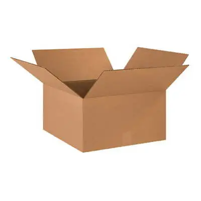 18 X 18 X 10 Cardboard Shipping Moving Boxes FLAT Corrugated Cartons 20/pk • $72.66