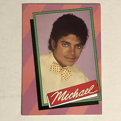 Michael Jackson Trading Card 1984 #14 • $2.38