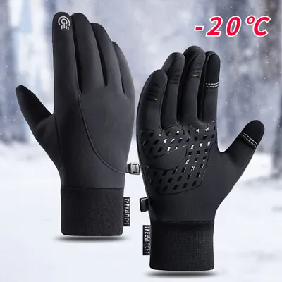 -20℉ Winter Waterproof Windproof Touch Screen Warm Gloves For Cold Weather Sking • $7.99