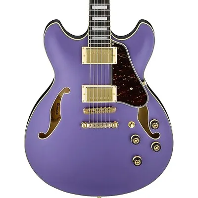 Ibanez Artcore AS73G Semi-Hollow Electric Guitar Metallic Purple Flat • $499.99