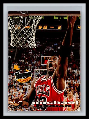 🏀 Michael Jordan 1993-94 Topps Stadium Club Frequent Flyers # 181 Bulls Mvp • $0.99