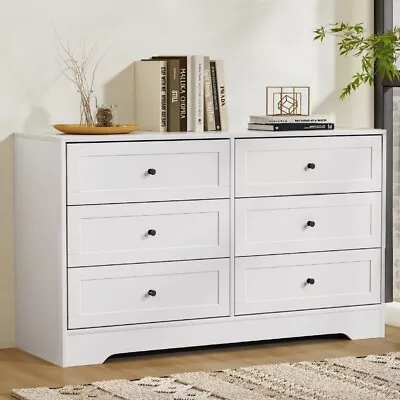 Artiss 6 Chest Of Drawers Cabinet Dresser Table Tallboy Bedroom Storage Lowboy • $184.36
