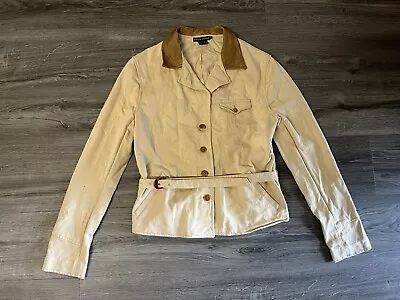 Vintage Ralph Lauren Belted Jacket Ladies Size L - RRP: $349.00 • $38