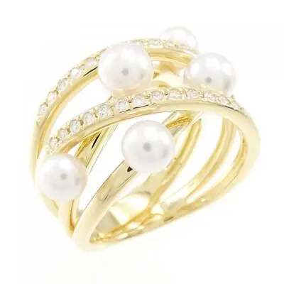 Authentic MIKIMOTO Akoya Pearl Ring  #260-006-701-3142 • £1421.20