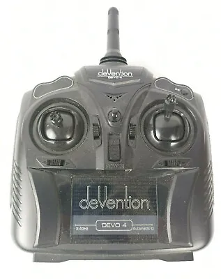 Remote Radio Control Devention Devo 4 2.4Ghz S29DEVO-4 0681 Remote • £51.79