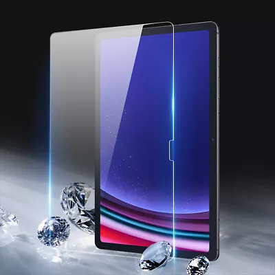 F Samsung Galaxy Tab A9 A8 A7 S9 FE Plus S6 Lite Tempered Glass Screen Protector • $12.25