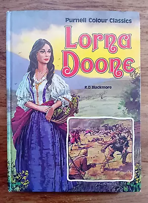 Purnell - Lorna Doone 1979 Illustrated Childrens Hardback - Vintage Book • $29.87