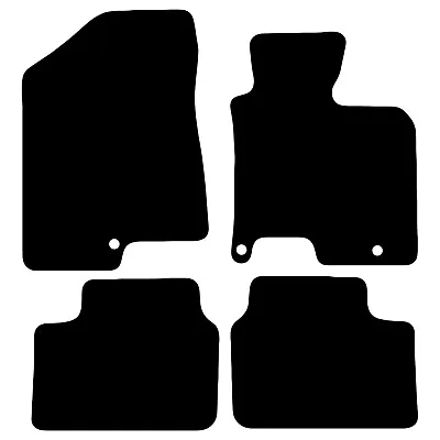 For Kia Cee'd 2012 To 2018 Tailored Carpet Car Floor Mats Black 4pc • £13.99