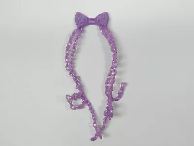 Monster High Replacement River Styxx Haunted Purple Bow Chains For Belt • $16.49