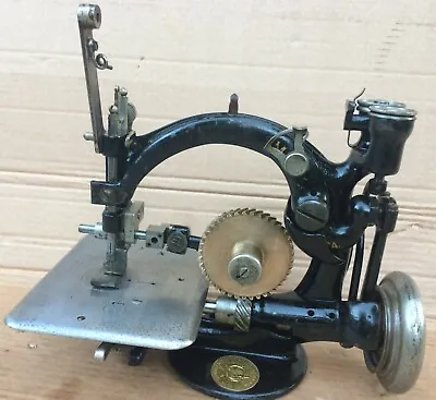 Willcox And Gibbs Picot Chain Stitch Antique Sewing Machine • £740