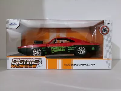 JADA Big Time Muscle 1970 Dodge Charger R/T Voodoo Charger 1:24 *FREE SHIPPING* • $24.99