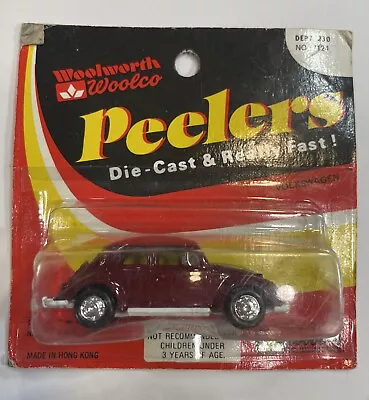 Vintage Peelers Die-Cast Car Woolworth  Volkswagen  #7124 • $28
