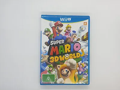 Super Mario 3D World (Nintendo Wii U 2013) AUS PAL Complete • $26.99