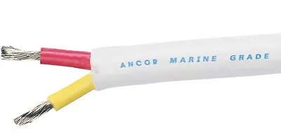 *50 Feet* Ancor Marine 12/2 AWG Gauge Round Duplex Tinned Copper Boat Wire Cable • $44.95